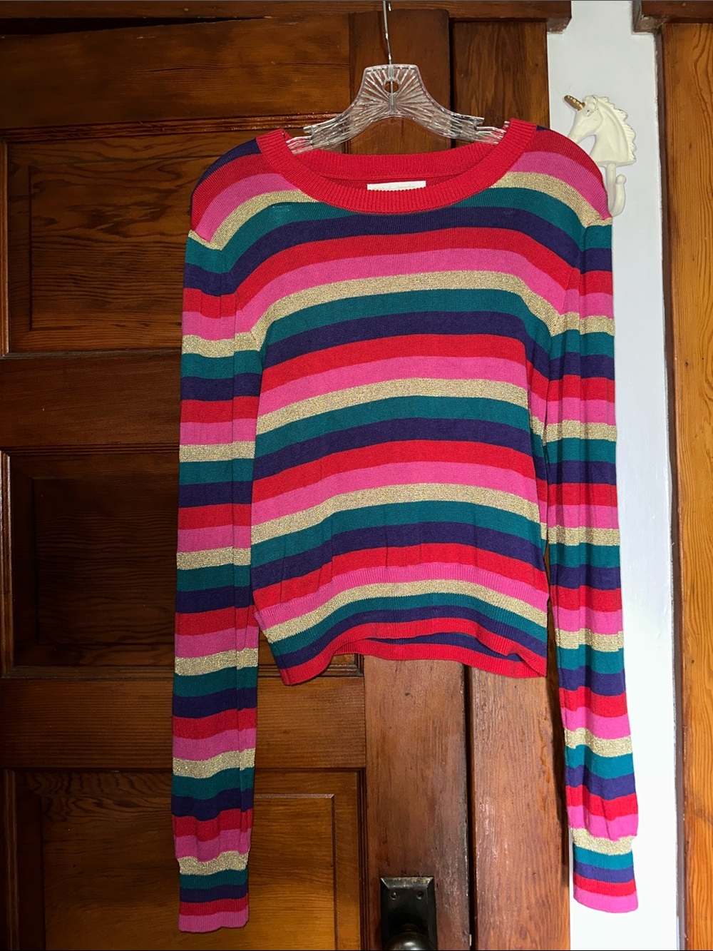 Spiritual Gangster striped sweater